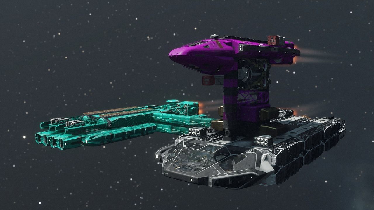 You can customize your ship to have some of the most innovative designs (Image via Bethesda Softworks)